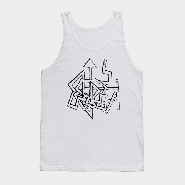 Graffiti 14.3 Tank Top by T-850